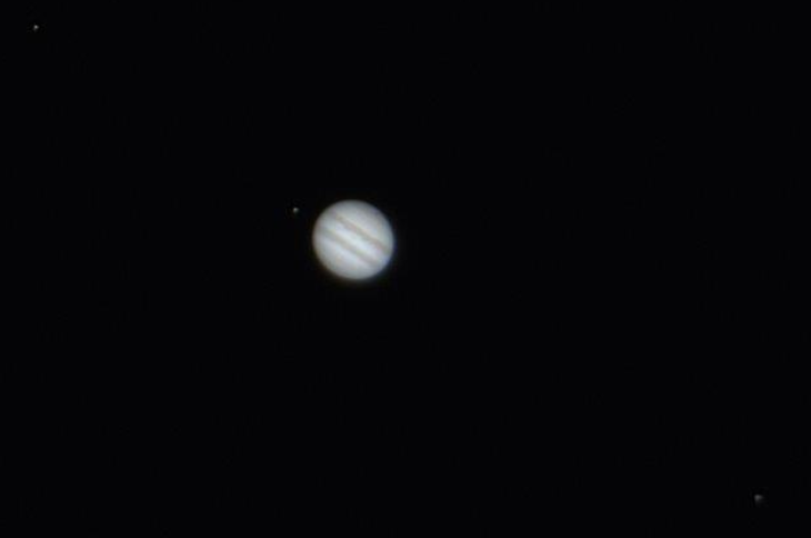 Bild vom Jupiter und seinen Monden