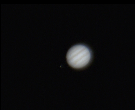 Bild vom Jupiter und seinen Monden