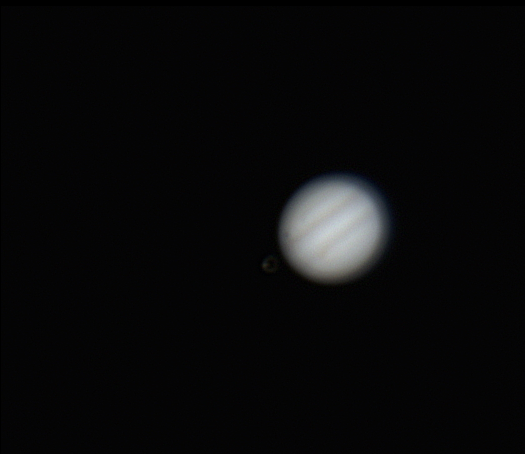 Bild vom Jupiter und seinen Monden